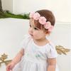 Diademas de Verano Europeas y Americanas Ins para Bebés con Pelitos Postizos Accesorios de Alta Gama para Bebés Niñas Recién Nacidos Niños Accesorios para el Cabello de Bebé