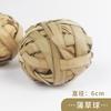 Vale da Cenoura Coelho Bola de Grama para Dentição Coelho Chinchila Porquinho-da-Índia Brinquedo de Mastigar Brinquedo para Dentição Brinquedo para Alívio do Tédio Bola de Grama Feita à Mão