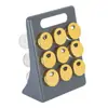 Frascos de Especias al por Mayor en Stock, Sellados y a Prueba de Humedad, Estante de Almacenamiento para el Hogar, Botellas de Vidrio para Especias, Botellas de Vidrio para Condimentos, Frascos para Sal y Azúcar