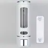 Fabricantes transfronterizos 400 ml taza de té montada en la pared cabezal único presión manual desinfectante de manos jabonera dispensador de jabón