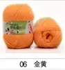 Ovillo de Hilo para Bebé de 6 Hebras, Grosor Medio, para Bolsas de Tejer Hechas a Mano DIY, Hilo de Proteína de Seda, Hilo para Zapatillas de Ganchillo, Precio Especial