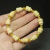 Pulsera de Calabaza Multi-Tesoro de Sándalo Verde y Sándalo Dorado, Cadena de Mano Decorativa, Cuentas Budistas de Fortuna y Prosperidad, Joyería de Moda para Mujer, Cuentas de Oración, Regalo