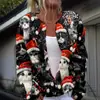 Suéter cárdigan floral europeo y americano de Halloween transfronterizo, estación independiente de Amazon Aliexpress, versátil y con temperamento