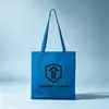 Bolsa de lona bolsa de mão com logotipo personalizado bolsa de algodão mochila de ombro único bolsa de lona ecológica bolsa feita sob medida para embalagem de presente corporativo