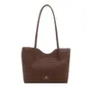 Bolsa Tote Retrô Moda Outono 2026, Grande Capacidade, Bolsa de Ombro Feminina, Bolsa Tote Casual para Viagem e Dia a Dia