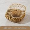 Silaiman Light Luxury Phnom Penh Diamond Bone Spitting Dish Lanche de qualidade alimentar doméstica Frutas secas Prato de frutas secas Prato de lanche de doces