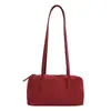 Bolso para la axila con textura esmerilada de ante, estilo coreano transfronterizo, multicolor, bolso de mano tipo almohada, bolso de hombro elegante y versátil para mujer