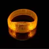 Venda Direta da Fábrica Pulseira Luminosa Ativada por Som LED Sensor de Vibração Pulseira de Suporte para Shows Pulseira Piscante de Silicone