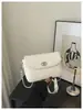 Bolso de Mano Pequeño de Lujo de Gama Alta para Mujer, Nuevo Bolso Cuadrado Pequeño Acolchado con Cadena de Moda Transfronteriza, Bolso Cruzado de Hombro Único Retro de Moda