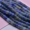 Ao vivo 10*8mm gradiente bicolor vidro estourado contas de barril de vidro craquelado contas soltas acessórios de joalheria DIY atacado