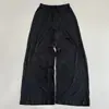 Pantalones de Modal Caídos Estilo Perezoso de Cintura Alta Pierna Ancha para Mujer Verano Finos Sueltos Caídos Casuales Pantalones Largos Adelgazantes