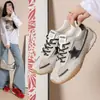 Zapatos Agan, de altura creciente, suela gruesa, zapatillas nuevas de moda, zapatillas de entrenamiento estilo coreano alemán, con cordones de otoño, 2026 mujer rojo