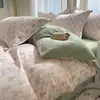 Sencilla y fresca, funda de edredón de gasa de doble capa 100% algodón, grado A, 100% algodón, juego de ropa de cama individual para dormitorios, incluye tres piezas