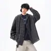 Camisa com Capuz Xadrez Americano Proteção Solar para Homens e Mulheres Verão 2025 Estilo Preguiçoso Camisa de Proteção Solar Jaqueta de Manga Longa para Casal