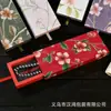 Caja de Empaque para Pasador con Diseño Rectangular Estilo Nacional Caja Transparente para Joyería Caja para Colgante de Collar con Película PE Caja de Regalo para Colgante Pequeño
