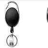 Mosquetón Spot con Forma de Huevo Hebilla de Fácil Extracción Clip Retráctil para Insignia Clip Transparente para Tarjeta de Identificación de Fácil Extracción Extractor de Cable