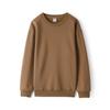 Sudadera de Cuello Redondo Estilo Japonés de Color Sólido para Primavera y Otoño e Invierno para Hombre y Mujer Jersey de Manga Larga para Parejas Marca de Moda Algodón Chaqueta para Jóvenes y Mediana Edad