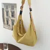 Bolsa Transversal Grande Capacidade Estilo Dumpling, Bolsa de Ombro de Alta Qualidade Novo Estilo, Bolsa Versátil de Verão para Estudantes Universitários e Pessoas que se Deslocam, Bolsa Feminina