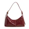Bolso Versátil Estilo Francés para Debajo del Brazo para Mujer Verano 2025 Nicho Retro Simple Color Sólido Bolso de Hombro Cruzado para Viajes