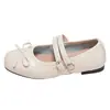 Zapatos Casuales Dulces con Lazo para Mujer 2026 Primavera y Otoño Nuevos Zapatos de Caña Baja con Hebilla Retro Zapatos de Moda con Punta Redonda