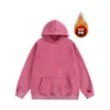 25 Sudaderas con Capucha para Hombre Nuevas de Otoño e Invierno 450 Gramos Tela Polar Compuesta de Peso Pesado Lavada Sudadera con Capucha Chaqueta para Hombre