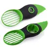 Cuchillo de Aguacate Tres en Uno, Herramienta para Abrir, Pelar y Sacar la Pulpa de Aguacate, Gadget para Rebanar la Pulpa de Aguacate
