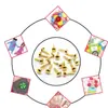 Tachuelas Mini de Dos Patas de 4.5 mm para Niños DIY Hechas a Mano Tachuelas Redondas Metálicas de Dos Patas Tachuelas de Doble Patilla Remaches Remaches Bifurcados