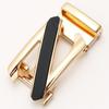 Guan Pin 3.5CM Cinturón de Cuero para Hombre con Cabeza Esmerilada y Hebilla Automática Cintura Cabeza Pantalones de Hombre Negocios Outlet de Fábrica