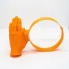 Chapéu de Sol Criativo em Forma de Palma, Chapéu de Sol de Faixa de Cabeça Peculiar em Forma de Mão, Chapéu Engraçado de Proteção UV para o Ar Livre no Verão