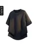 Suéter Informal de Punto Jacquard de Manga Corta con Cuello Redondo para Hombre de Verano Enbu para Adolescentes, Top de Media Manga Estilo Old Money