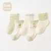Calcetines de Bebé de Fábrica Súper Calcetines de Malla Transpirables Finos de Verano Calcetines para Bebé Algodón Lindo Calcetines para Niños Recién Nacidos