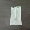 Acessórios de Joias Saco Longo Branco Transparente Perolado Embalagem Cosmética com Zíper Saco Autovedante Saco Transparente Perolado