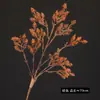 Flores Artificiales, Piñas, Flores Falsas en Colores Otoñales para Arreglos Florales de Casas de Huéspedes y Hoteles, Decoraciones de Caña para Bodas, Jarrones de Flores Artificiales de Alta Gama para Paisajismo