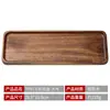 Bandeja de Té de Madera de Acacia Estilo Japonés Bandeja para Cafetería Plato para Servir Fruta de Cocina para el Hogar Bandeja Multifuncional Bandeja para Tazas de Té