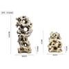 Decoración de suelo de piedra Taihu, nuevo estilo chino, decoración suave para interiores, patios, paisajes, accesorios de fotografía, decoración, simulación de piedra Taihu