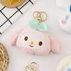 Colgante de Peluche de Dibujos Animados Sanrio, Lindo Colgante para Bolsa de Oso Fresa, Broche de Cabeza de Animal Pequeño, Accesorios, Accesorios para Ropa