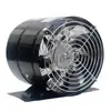 Ventilador de Extracción Redondo Simple para Habitación de Alquiler Campana Extractora Ventilador de Extracción Cocina Ventilador de Conducto Doméstico Ventilador de Ventilación
