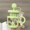 Taza Nueva para Remover Taza de Plástico Oficina Separación de Té y Agua Nuevo Café Resistente a Altas Temperaturas Remover Té con Popote