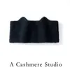 Diadema de Cachemira para Otoño e Invierno Gorra con Visera Tejida Moda para Mujer Diadema Postparto Goma para el Cabello Protección Cálida para los Oídos Banda para la Frente