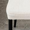 Venta al por mayor de fábrica otoño e invierno nuevo funda de silla acolchada de terciopelo teddy universal universal funda de silla de comedor funda de taburete doméstico