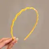 Diadema Fina Ondulada para Mujeres con Coronilla Alta, Diadema Antideslizante Dentada para Peinar el Cabello, Lavarse la Cara y Aplicar Mascarillas Faciales, Accesorio Diario para el Cabello
