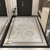 Felpudo de entrada, área grande, resistente a la suciedad, antideslizante, alfombrilla para el suelo de la entrada del hogar, fácil de mantener, alfombra