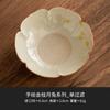 Juego de colador de té de conejo de Osmanthus dorado pintado a mano, colador de té doméstico, colador de té de cerámica, colador de separación de té, accesorios para juegos de té