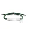 Pulsera de Cuerda de Mano Multicolor Transfronteriza Europea y Americana Material en Blanco Accesorios Redondos Pequeños Listos para Usar Regalo de Grabado Pulsera de Acero Inoxidable