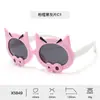 Gafas de Sol para Niños Niñas Dibujos Animados Zaemon Silicona Polarizadas Bebé Niño Lindas Anti-UV Mayoreo