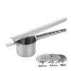 Espremedor de Vegetais Aço Inoxidável Alemão Espremedor Manual Doméstico Laranja Limão Espremedor Grande de Vegetais