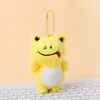 Lindo llavero de cordero de peluche, muñeco de peluche, colgante para bolso de pareja, juguete de máquina de peluches, accesorio de regalo