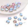 10 cuentas mágicas de cristal de 8 mm con forma de cabeza de gato, hechas a mano, para pulseras, collares, accesorios, cuentas sueltas