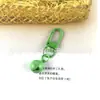 Cor de tinta eletrostática corrente de porta chaveiro acessórios de metal joias artesanais DIY gancho para bolsa gancho gancho pendurar sino pequeno DIY