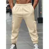 Fornecimento exclusivo transfronteiriço de calças de moletom esportivas versáteis masculinas vintage europeias e americanas com cordão solto, disponíveis para atacado